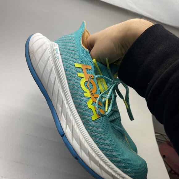 Hoka One Carbon X 3 Women’s Size 6.5 US ‘ceramic/primrose’ Running Shoes - Picture 9 of 13